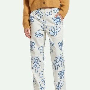 Bedford Pant - Off White Daisy
